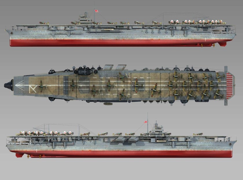 Японские авианосцы второй мировой войны