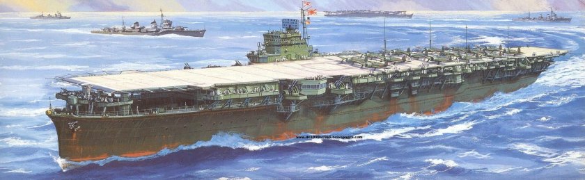 Японский авианосец Унрю
