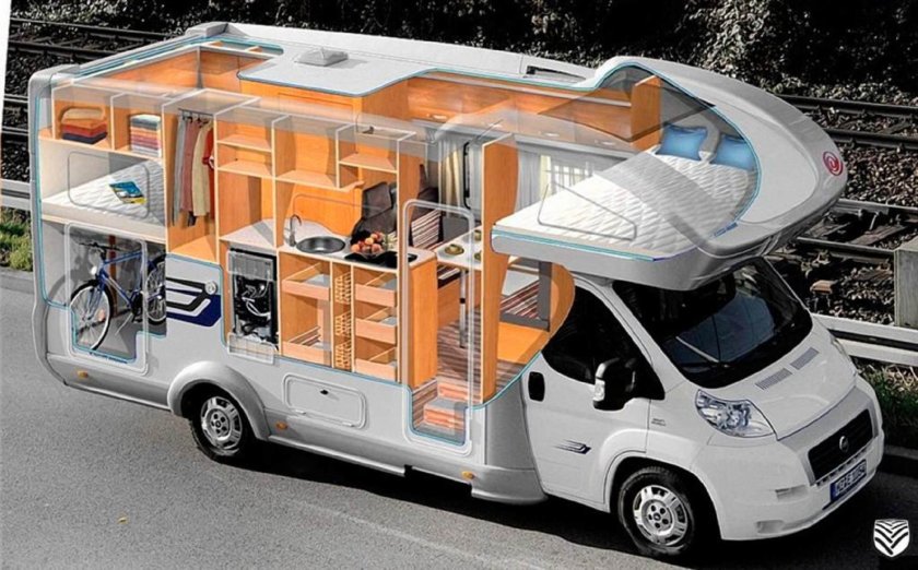 Альковный автодом