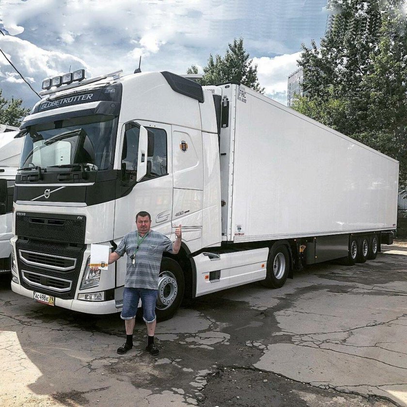 Вольво реф 20 тонн