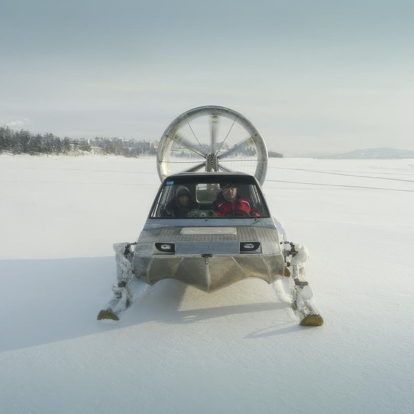 Аэросани аэроглиссер Аквамарин