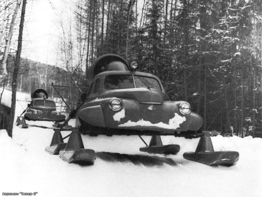 ГАЗ м20 аэросани