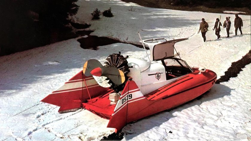 Аэросани-амфибия а-3