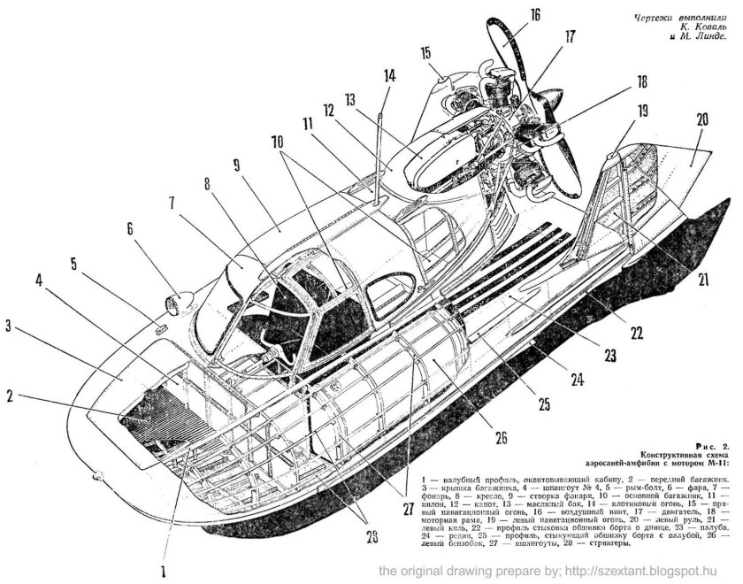 Аэросани-амфибия а-3