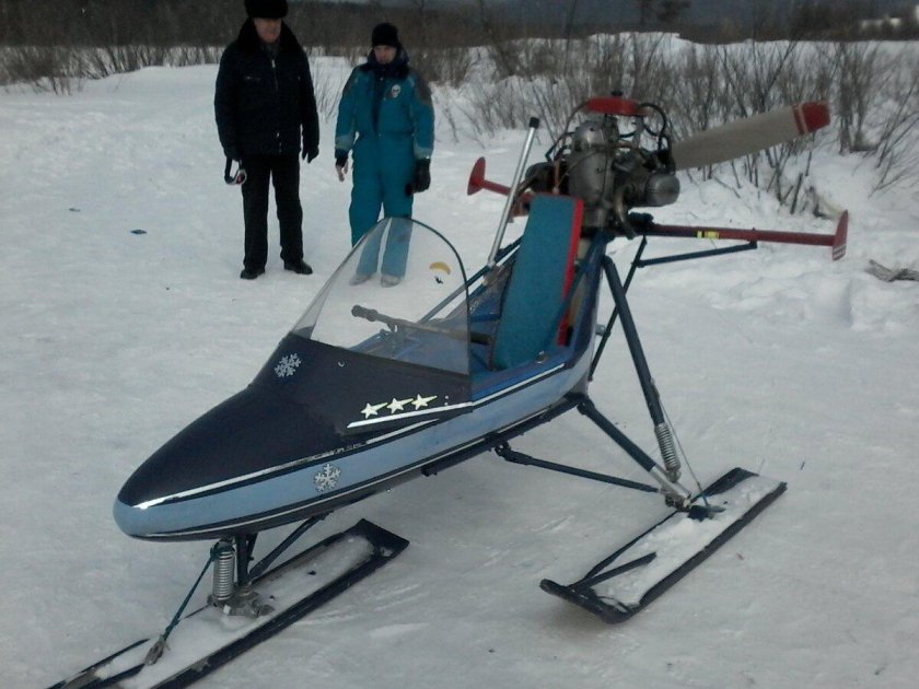 Аэросани с двигателем Лифан 15 л.с