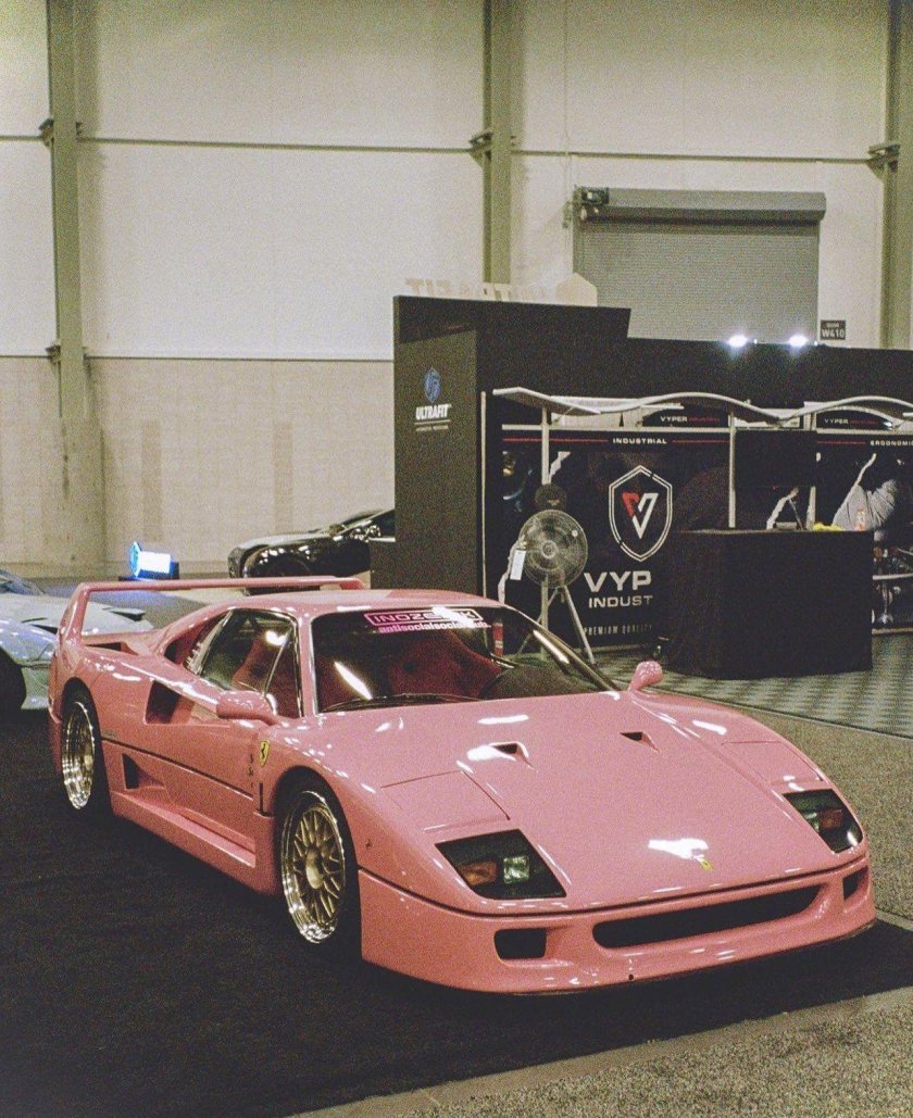 Pink Ferrari