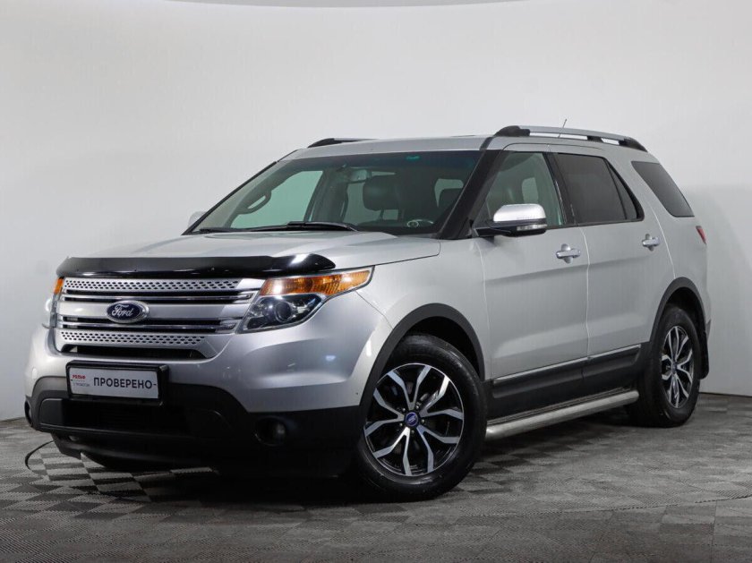 Форд эксплорер серебристый