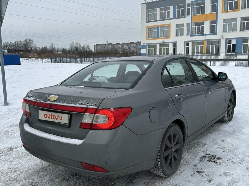 Chevrolet epica i рестайлинг