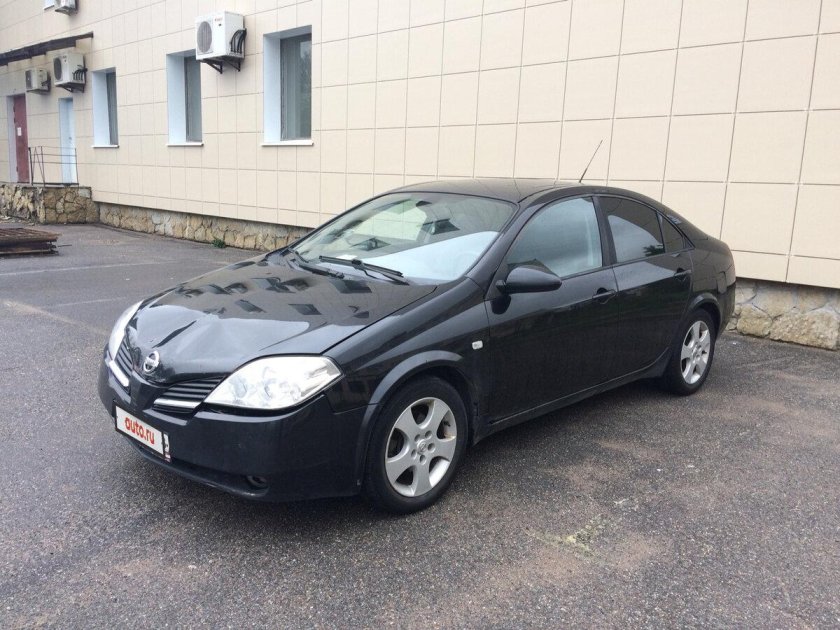 Nissan primera p12 черный