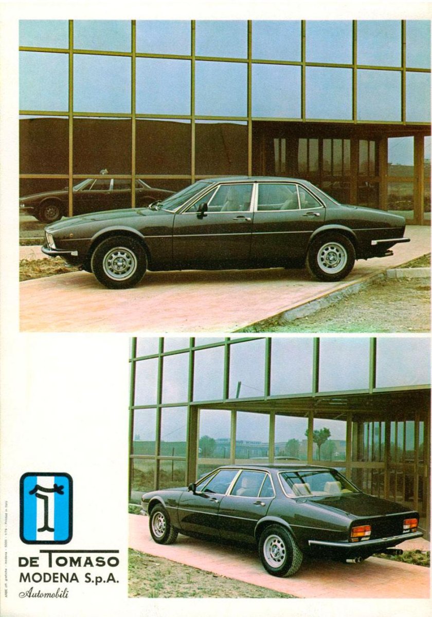 De Tomaso Deauville интерьер