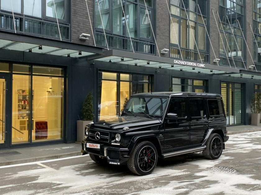 Mercedes g63 AMG чёрный