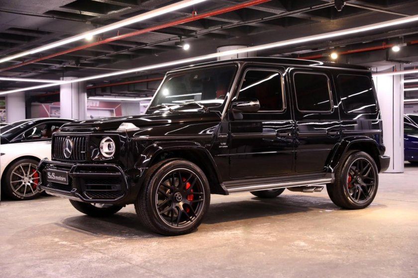 Mercedes g AMG Matt Black 2016