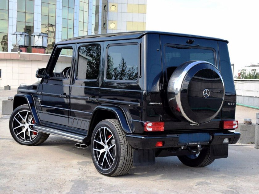 Mercedes g63 AMG чёрный