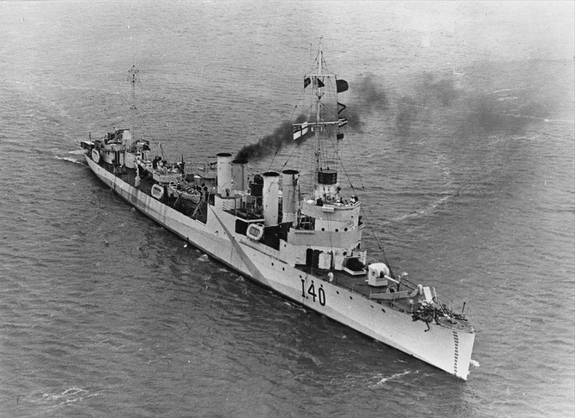 Wickes эсминец HMS