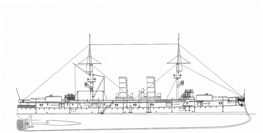 Броненосный крейсер Владимир Мономах