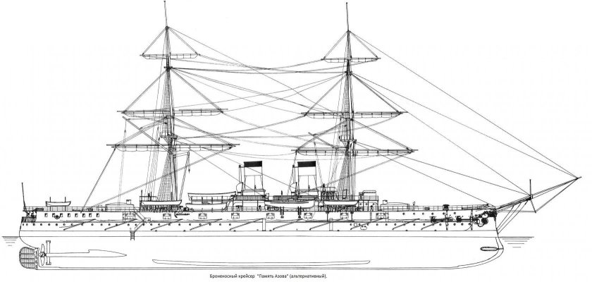 Крейсер Дмитрий Донской чертежи