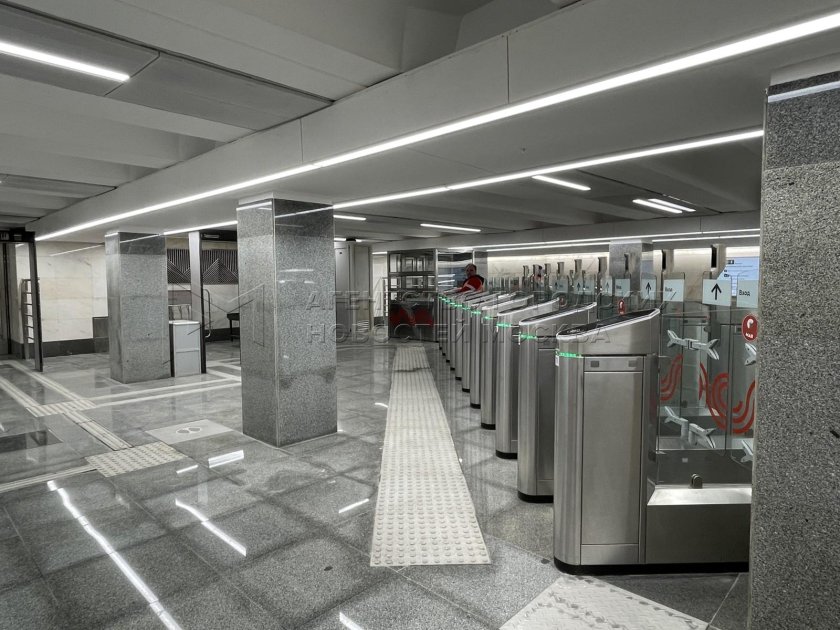 Метро Кантемировская вестибюль