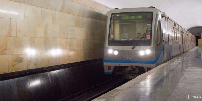 Метропоезд Русич Москва