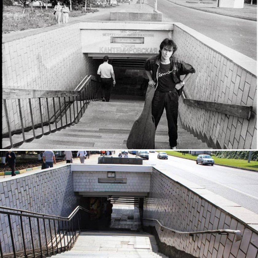 Виктор Цой метро Кантемировская