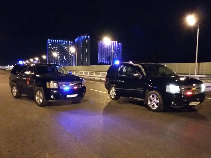 Шевроле Тахо FBI