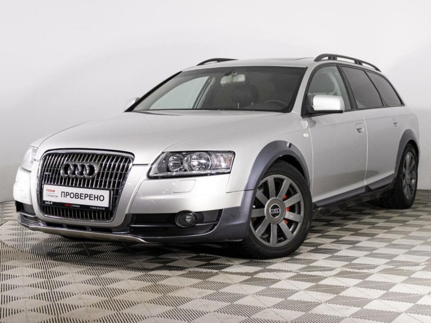 Audi a4 allroad grey