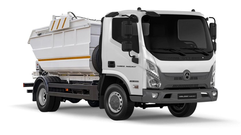 Валдай next мусоровоз