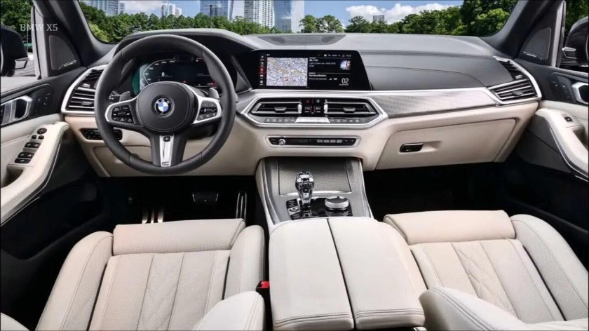 BMW x5 белый салон 2022