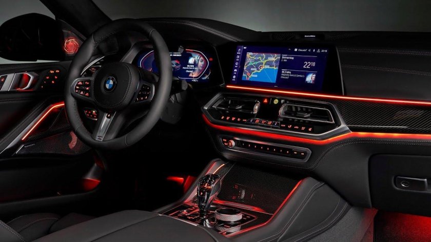 Bmw x6m 2020 салон