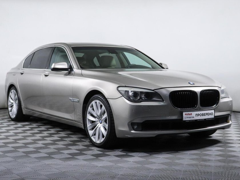 BMW 7 individual серый дравит металлик