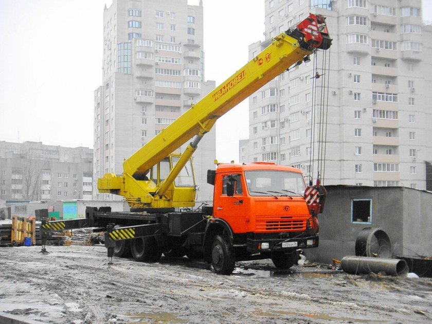 Автокран 35т Ивановец КС 54711