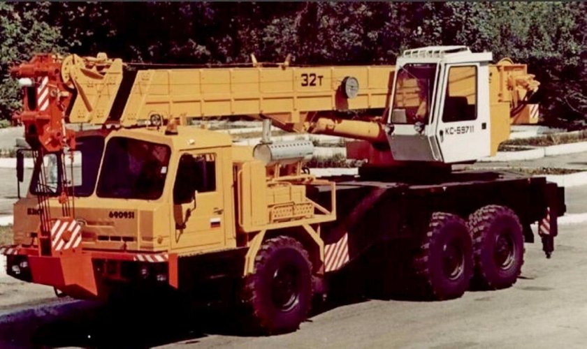 Автокран Ивановец КС 59711