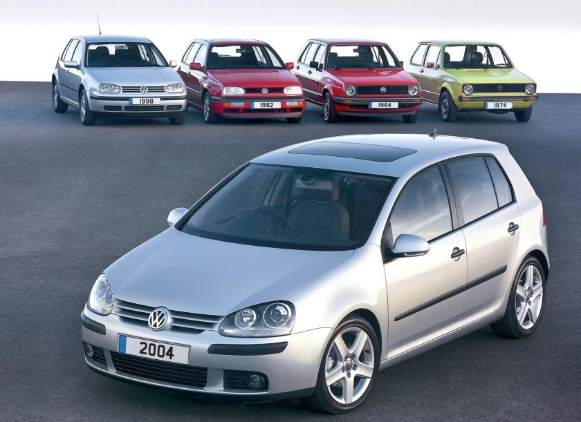 Volkswagen golf 5 поколение
