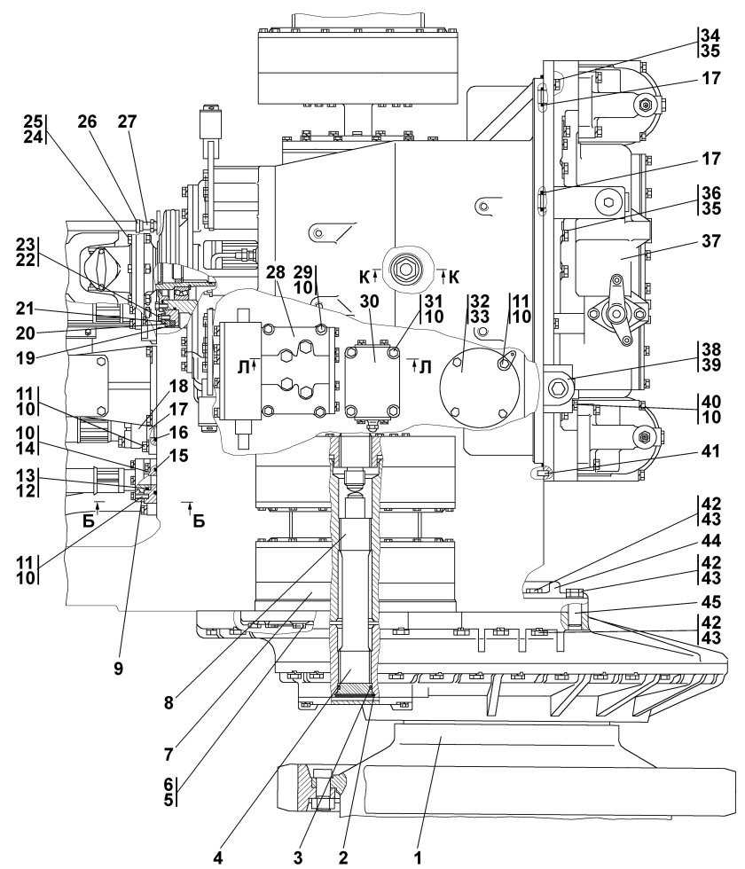 Коробка ЧЕТРА т9 схема