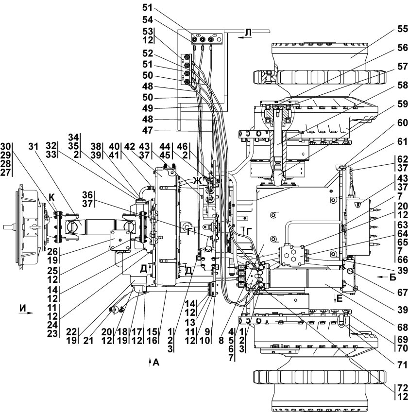 Коробка передач ЧЕТРА т9