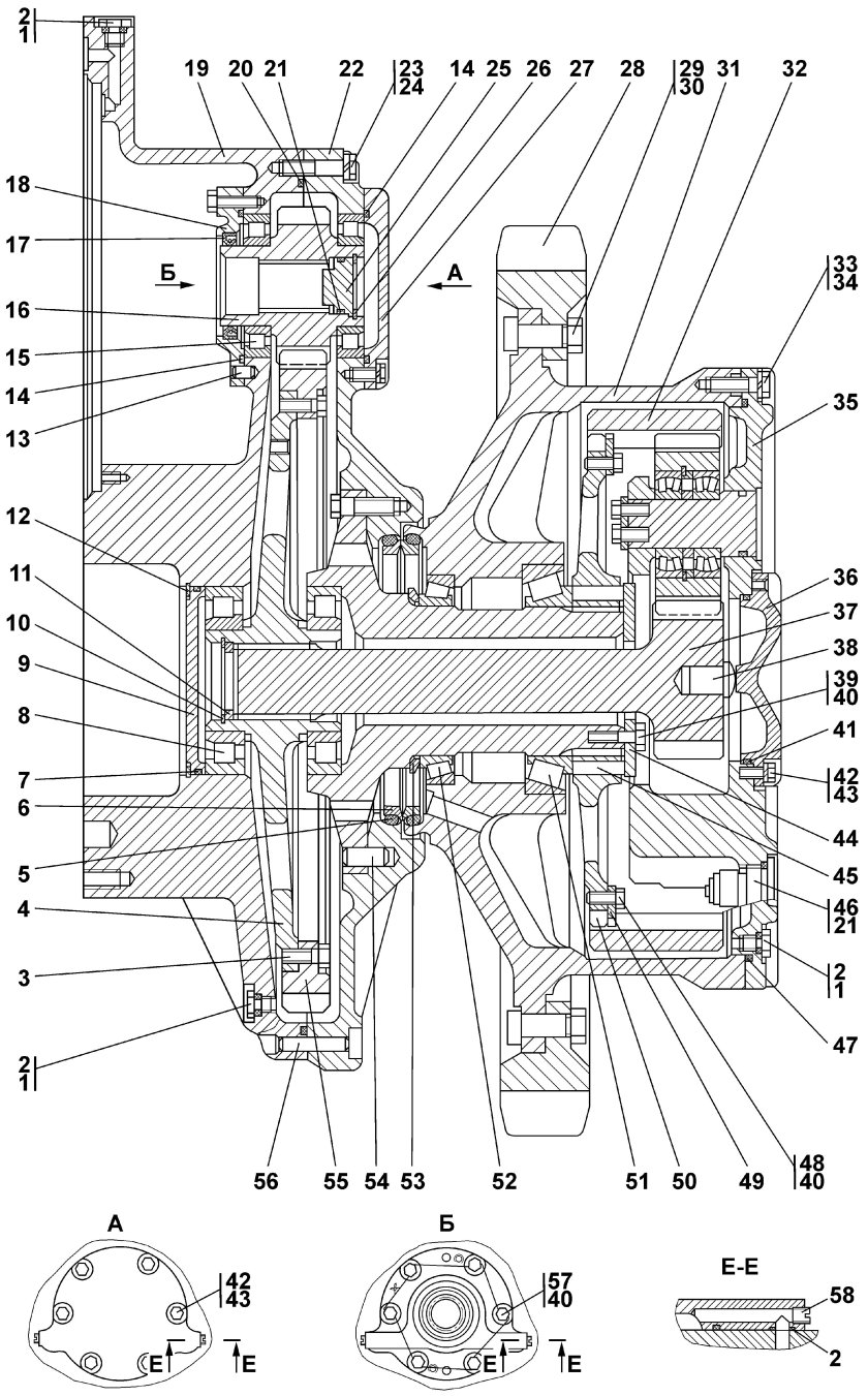 1101-19-11сб бортовая передача