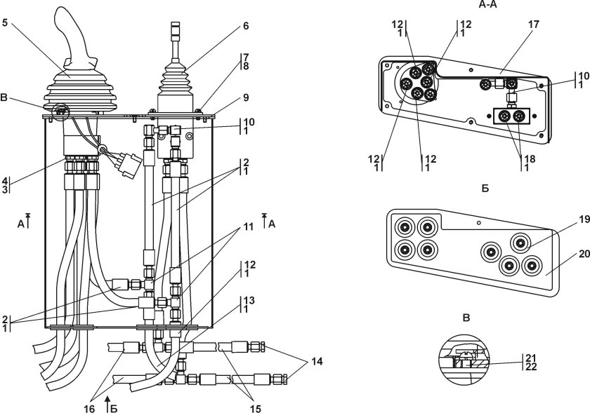 Гидросистема ЧЕТРА т11