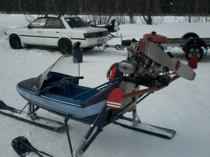 Аэросани двигатель урал