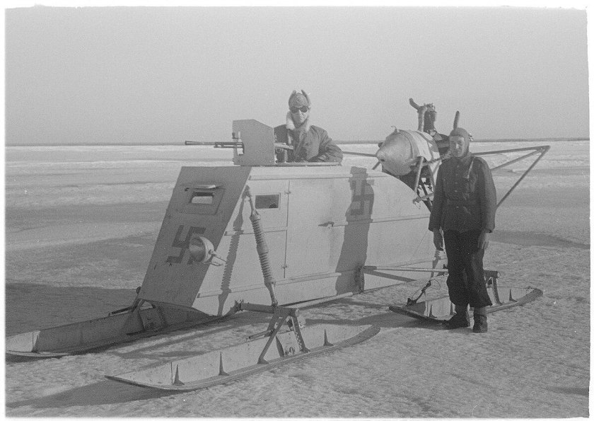 Боевые аэросани НКЛ-26