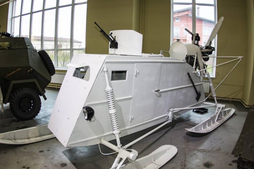 Боевые аэросани НКЛ-26