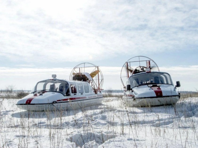 Аэросани амфибия патруль