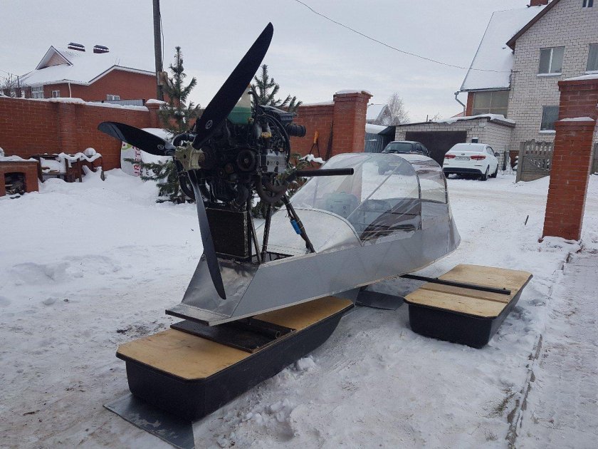 Аэросани аэроглиссер Аквамарин