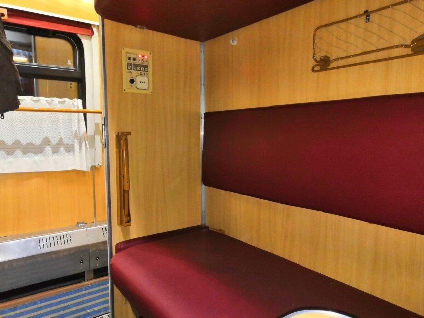 Старый плацкартный вагон ржд