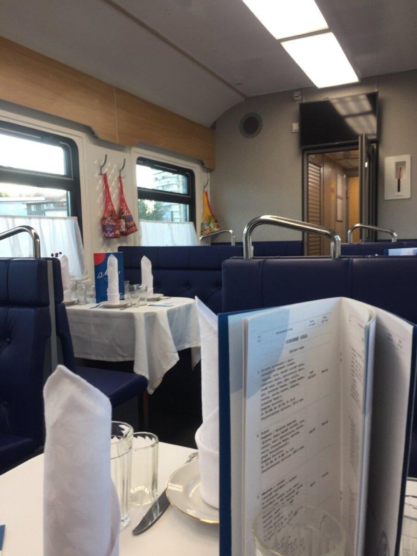 Поезд 227а вагон ресторан