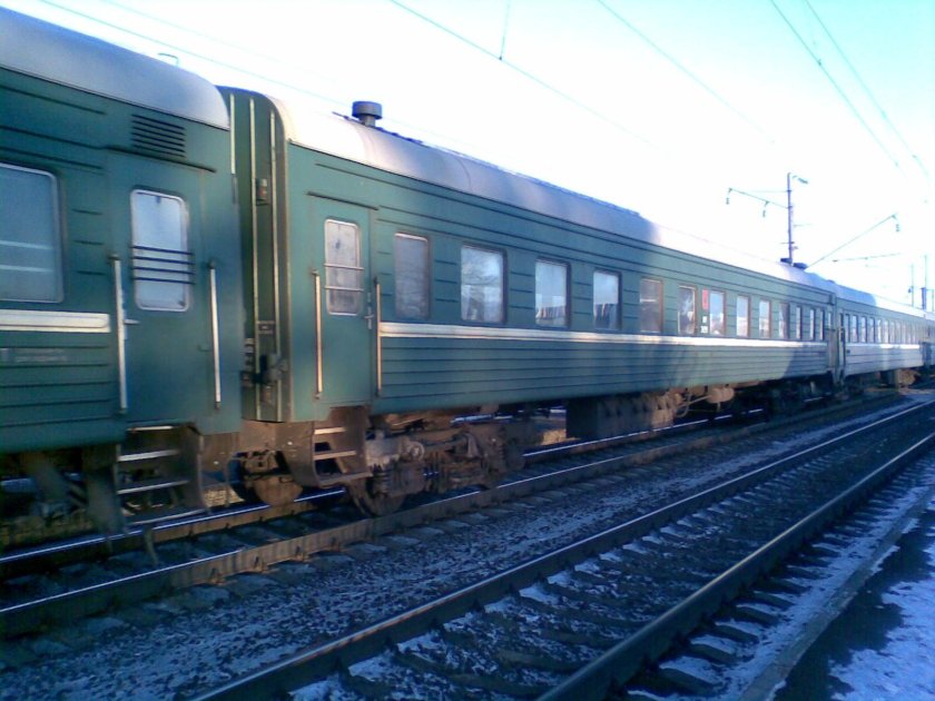 Фирменный поезд Полярный Мурманск Ленинград