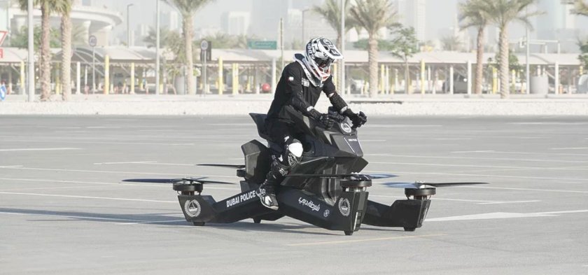 Летающий мотоцикл Hoverbike s3