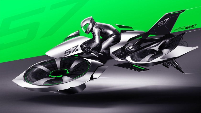 Летающий мотоцикл Hoversurf