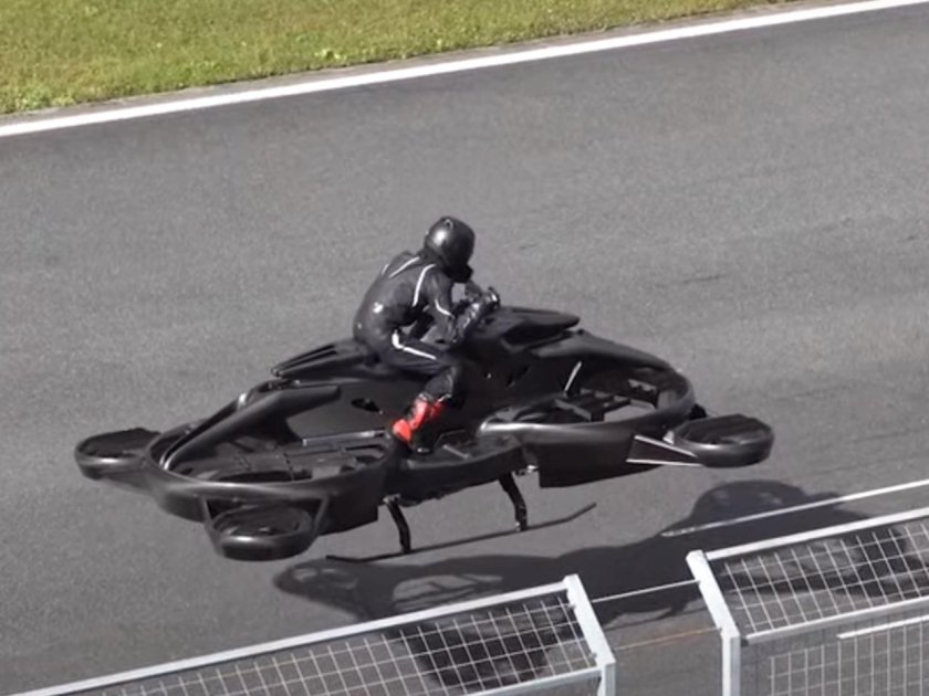 Летающий мотоцикл Ховербайк