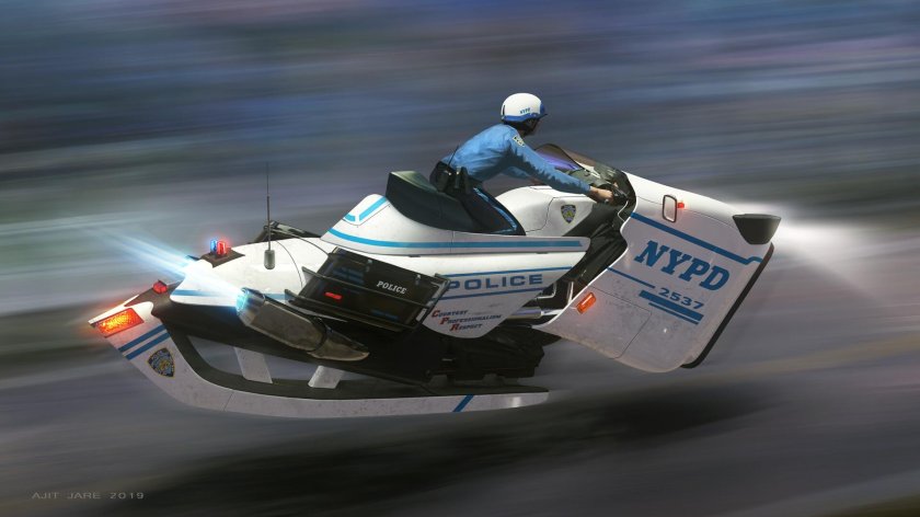 Ховербайк концепт