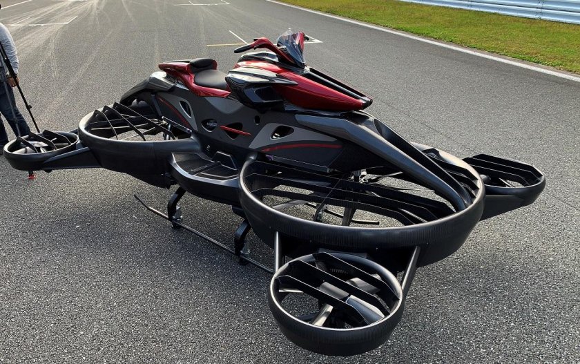 Летающий мотоцикл Hoverbike s3