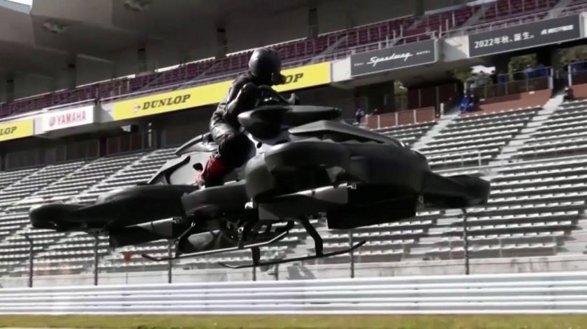 Летающий мотоцикл Hoversurf